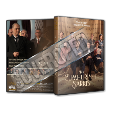 Bir Cumhuriyet Şarkısı - 2024 Türkçe Dvd Cover Tasarımı